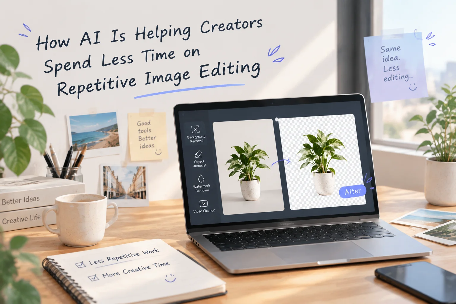 How AI Is Helping Creators Spend Less Time on Repetitive Image Editing