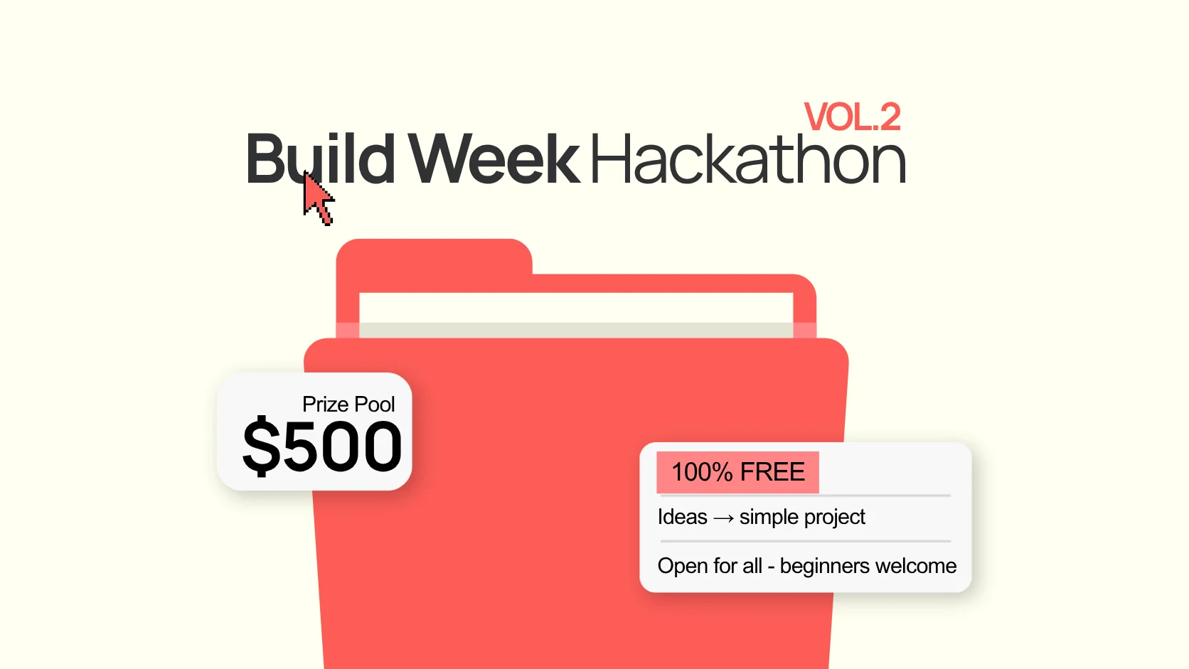 Build Week Hackathon is Back with $500 Prize Pool