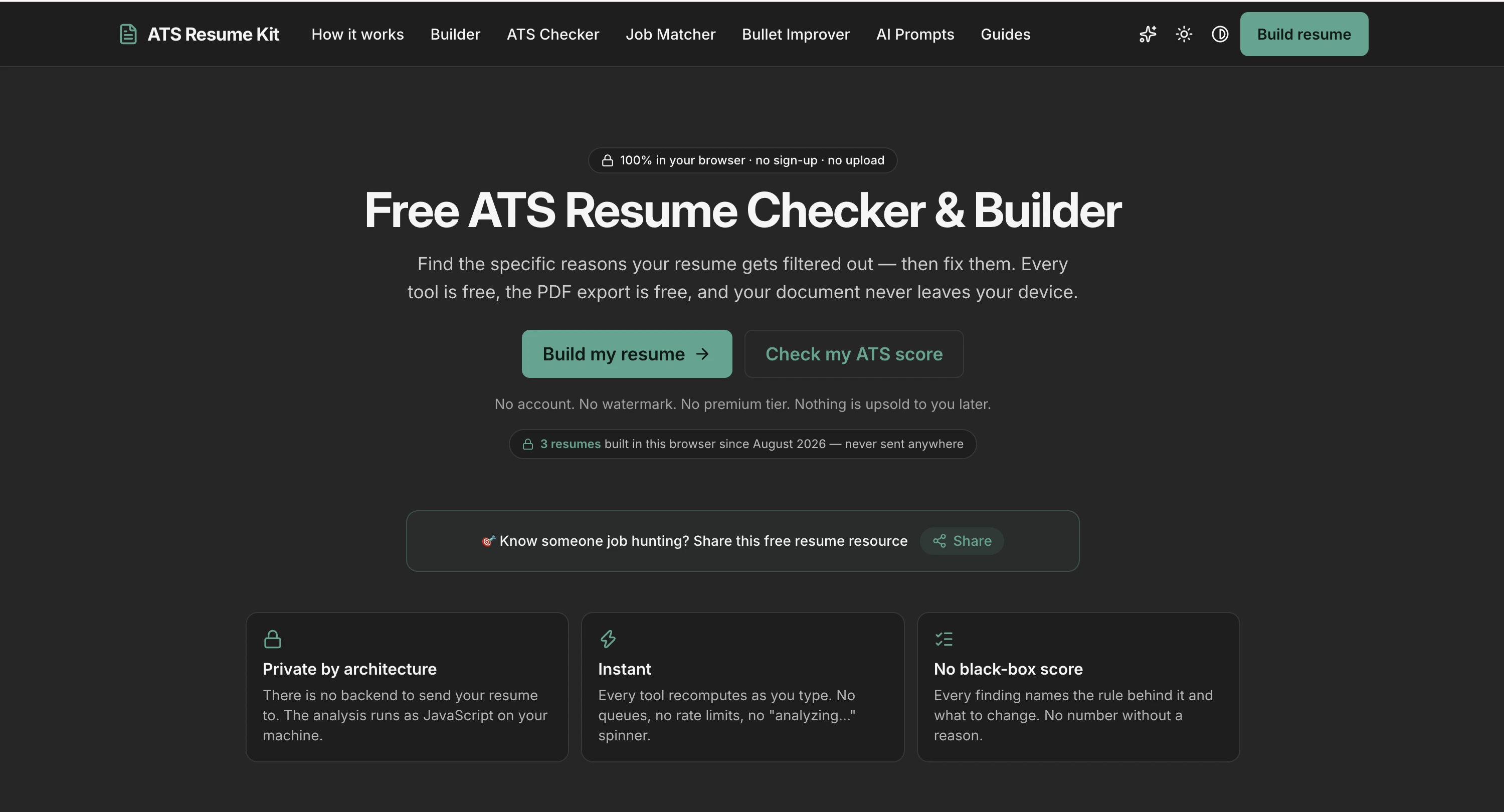 ATS Resume Kit