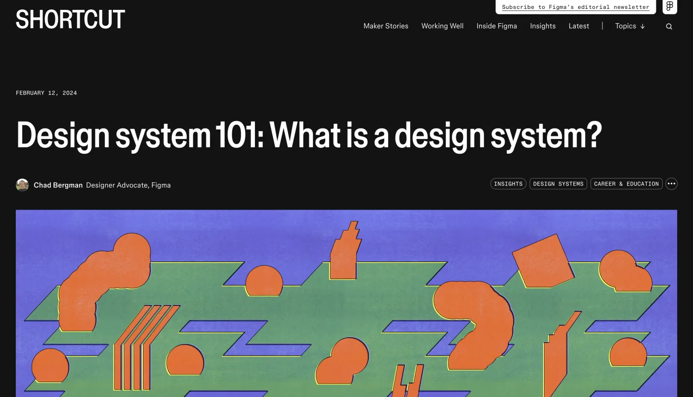 Figma — design systems 101 guide